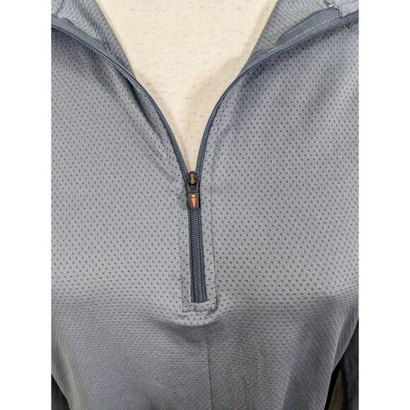 Kerrits Foundation Base Layer Top Womens L Gray 1/4 Zip Long Sleeve Equestrian - Picture 5 of 11